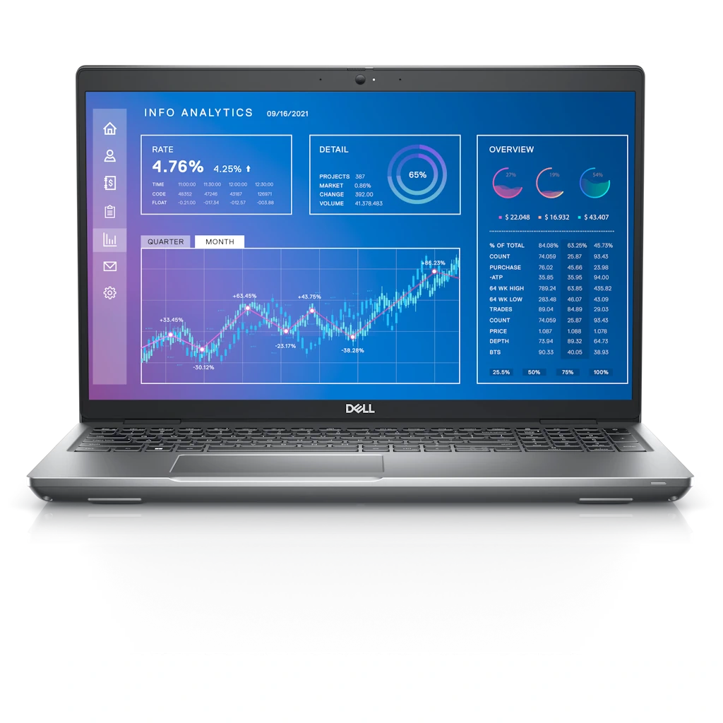 Dell Precision 3571 Workstation 15.6Inch FHD - i7 12800H - Nvidia Quadro T600 4GB GPU - Touch 